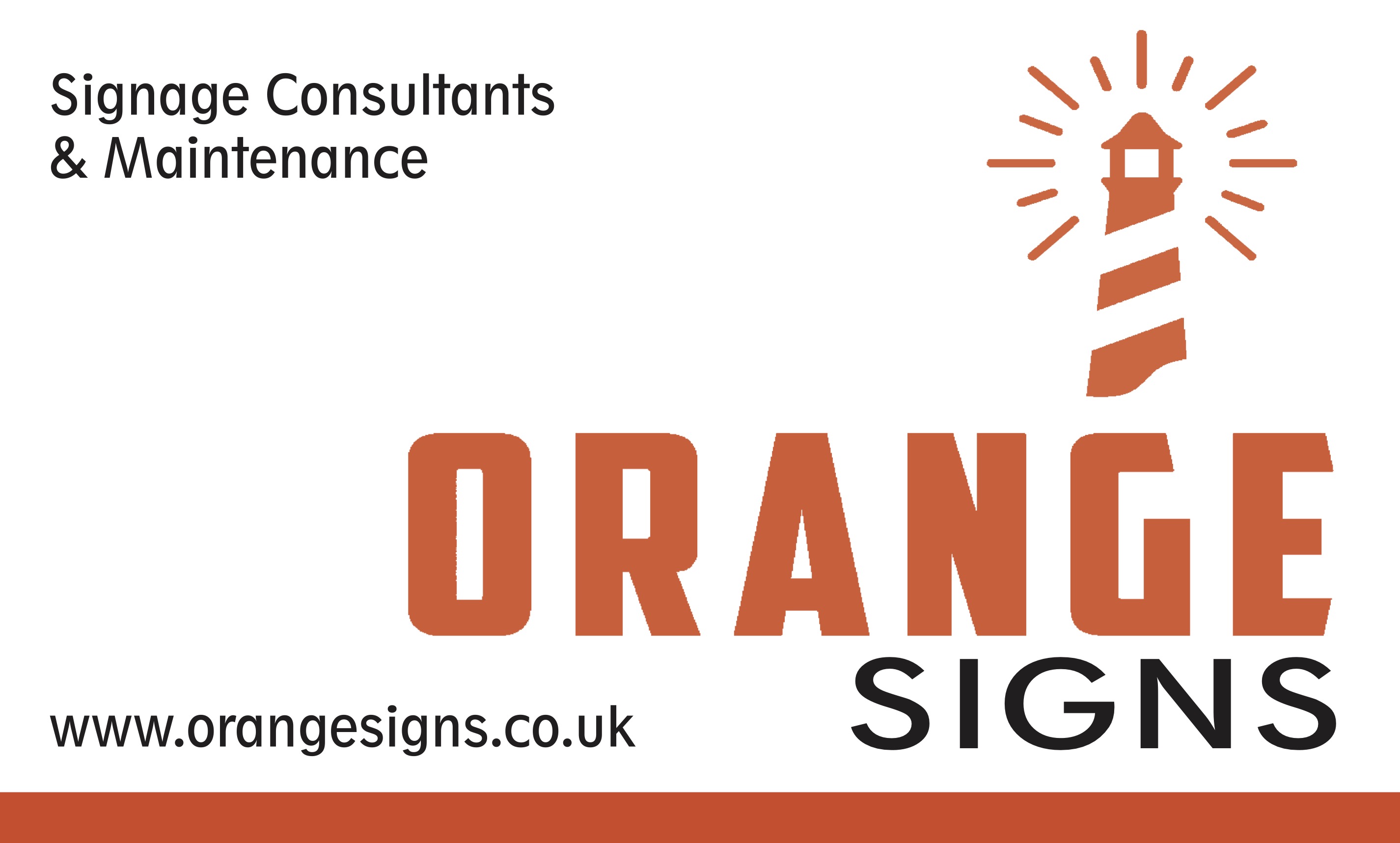 Orange Signs Hampshire